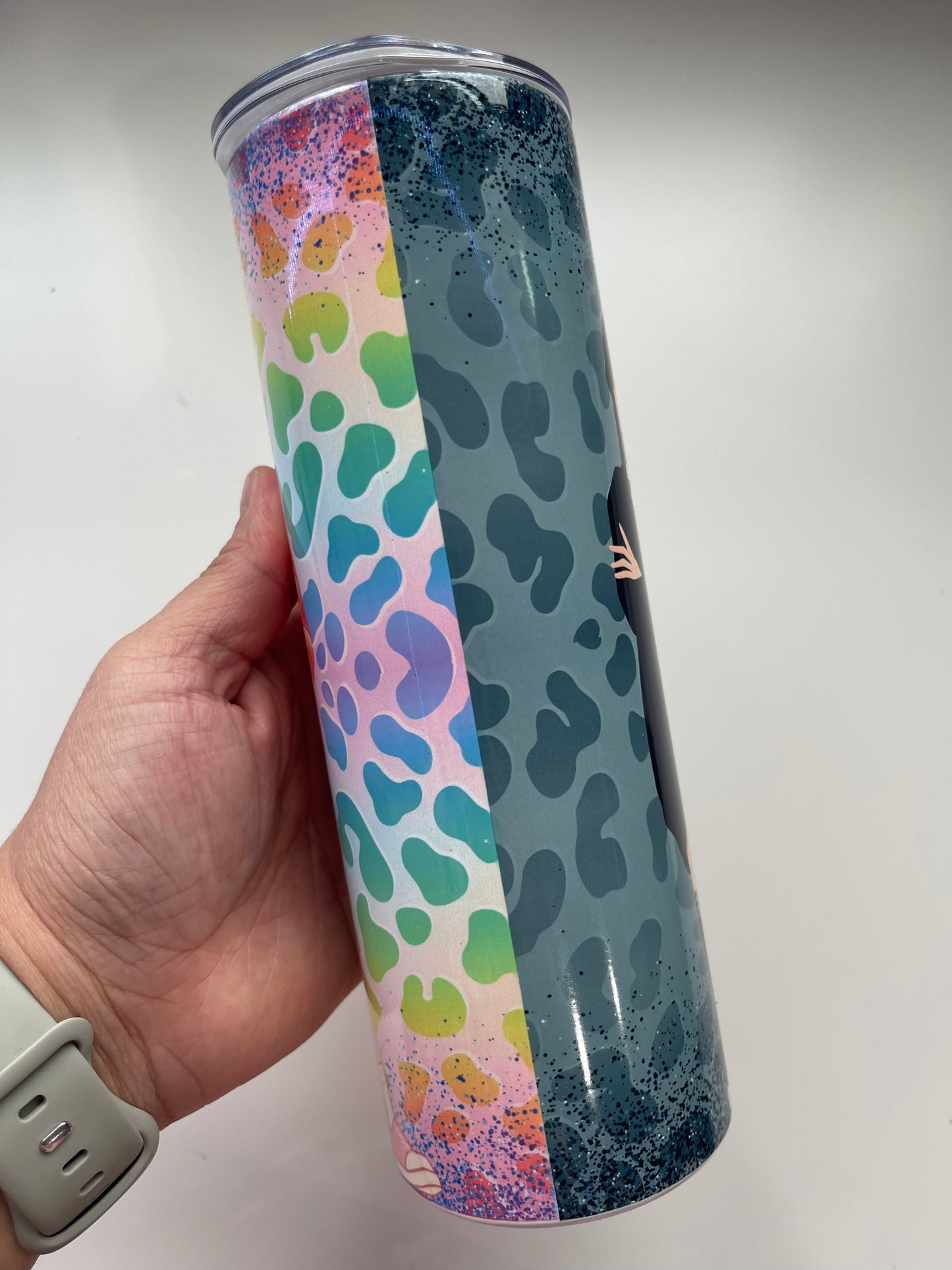 Wednesday Animal Print Themed Tumbler