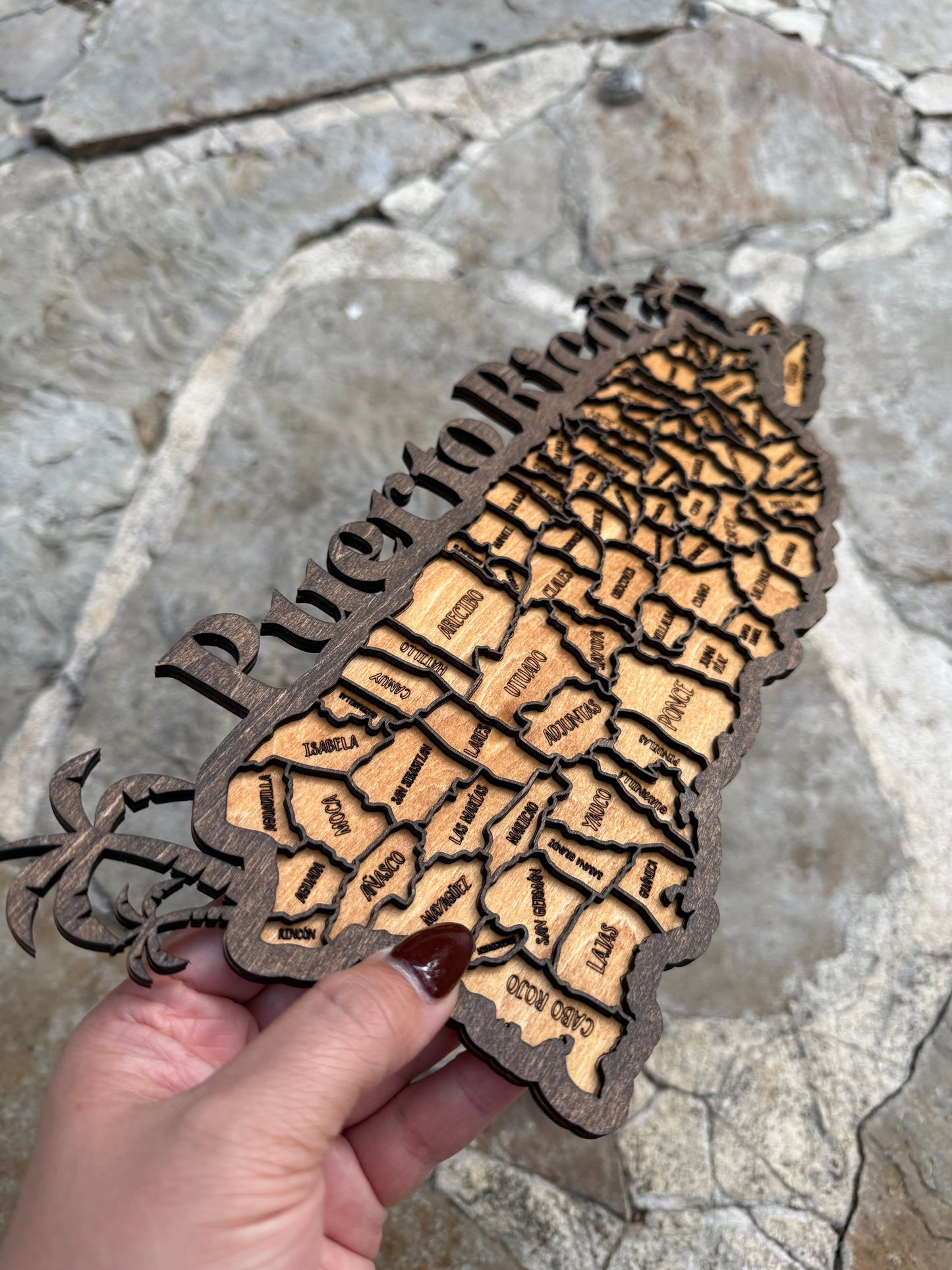 Puerto Rico Map Puzzle | Rompecabezas Mapa De Puerto Rico