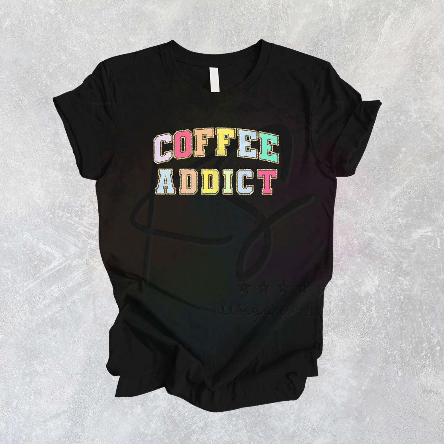 Coffee Addict Custom Shirt