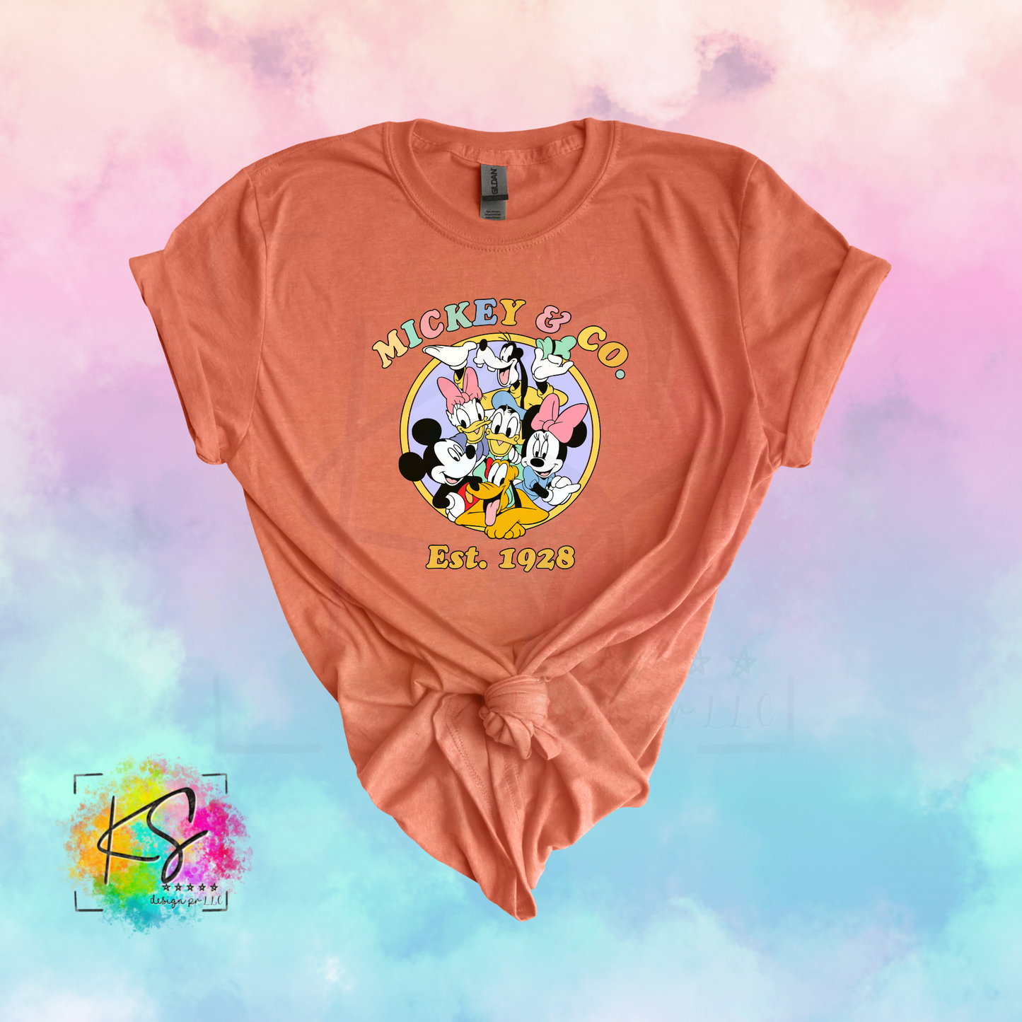 Mickey Est 1928 Themed Custom Shirt