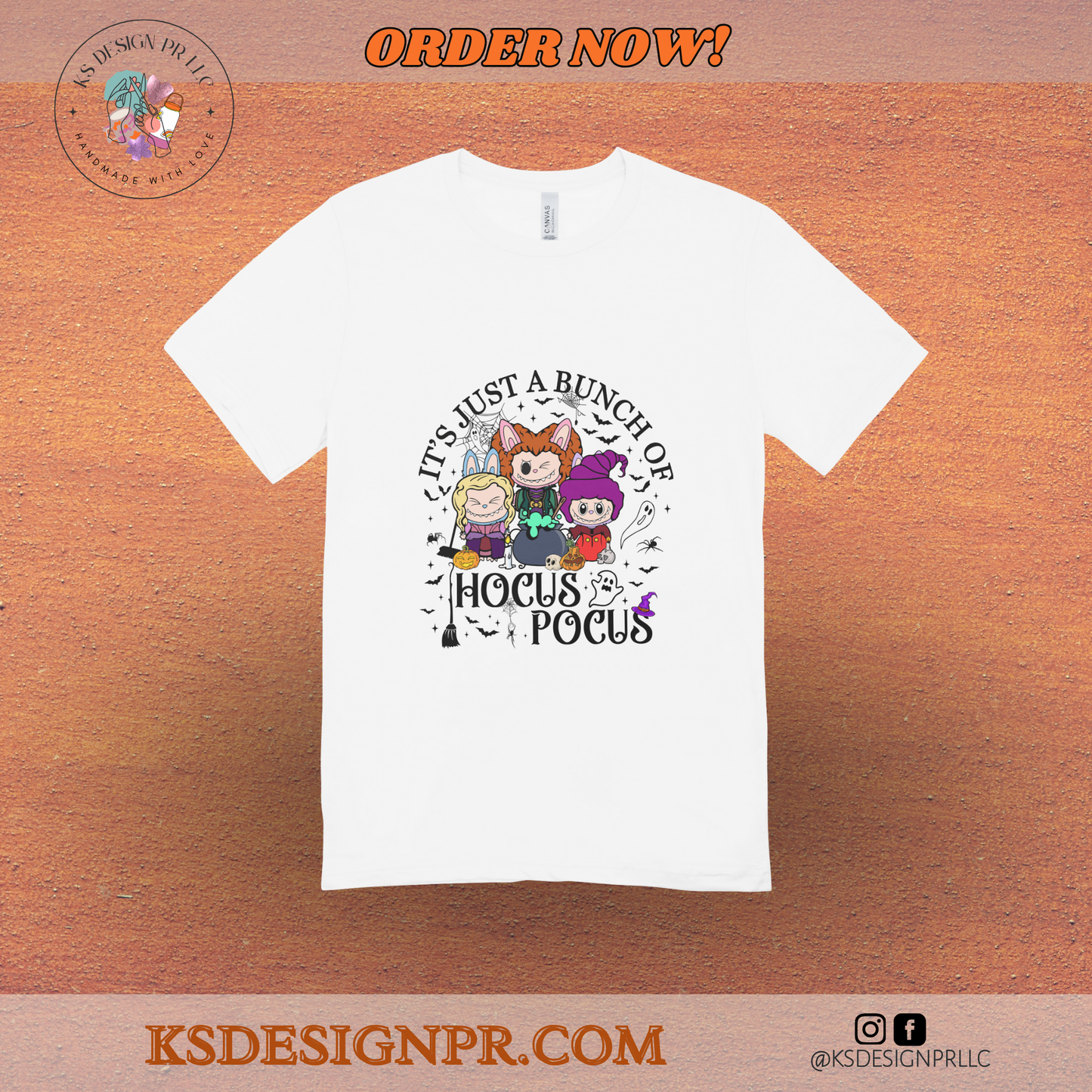 Hocus Pocus Labubu Inspired Halloween Custom Shirt