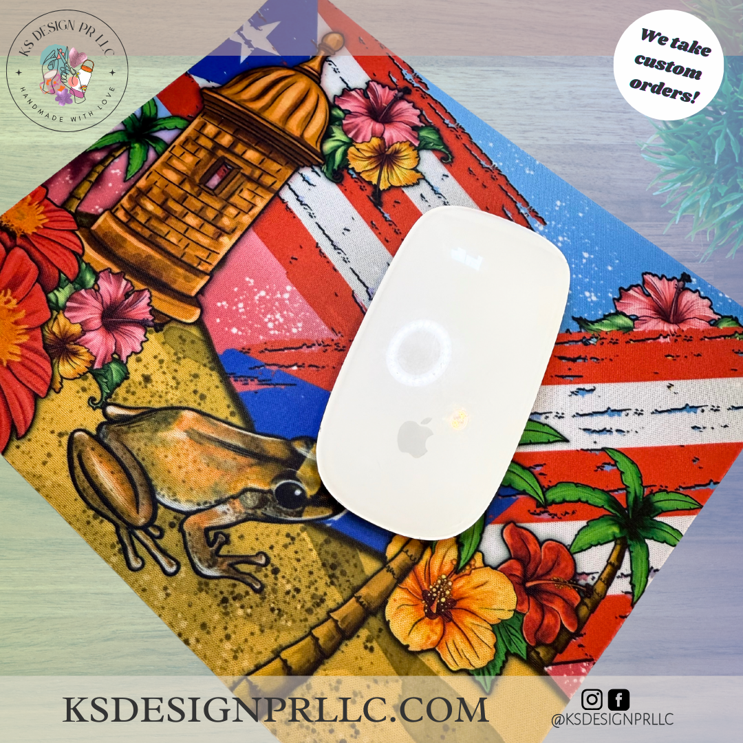 Puerto Rico Custom Mousepad