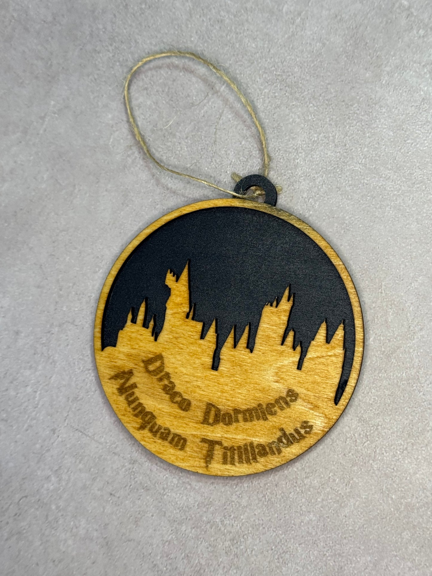 Custom HP Wood Ornaments
