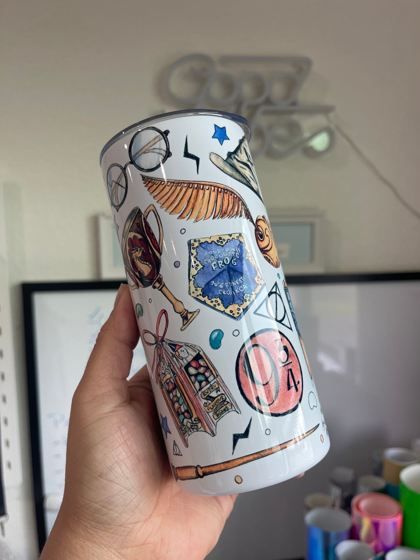 HP Stmbols Themed Tumbler