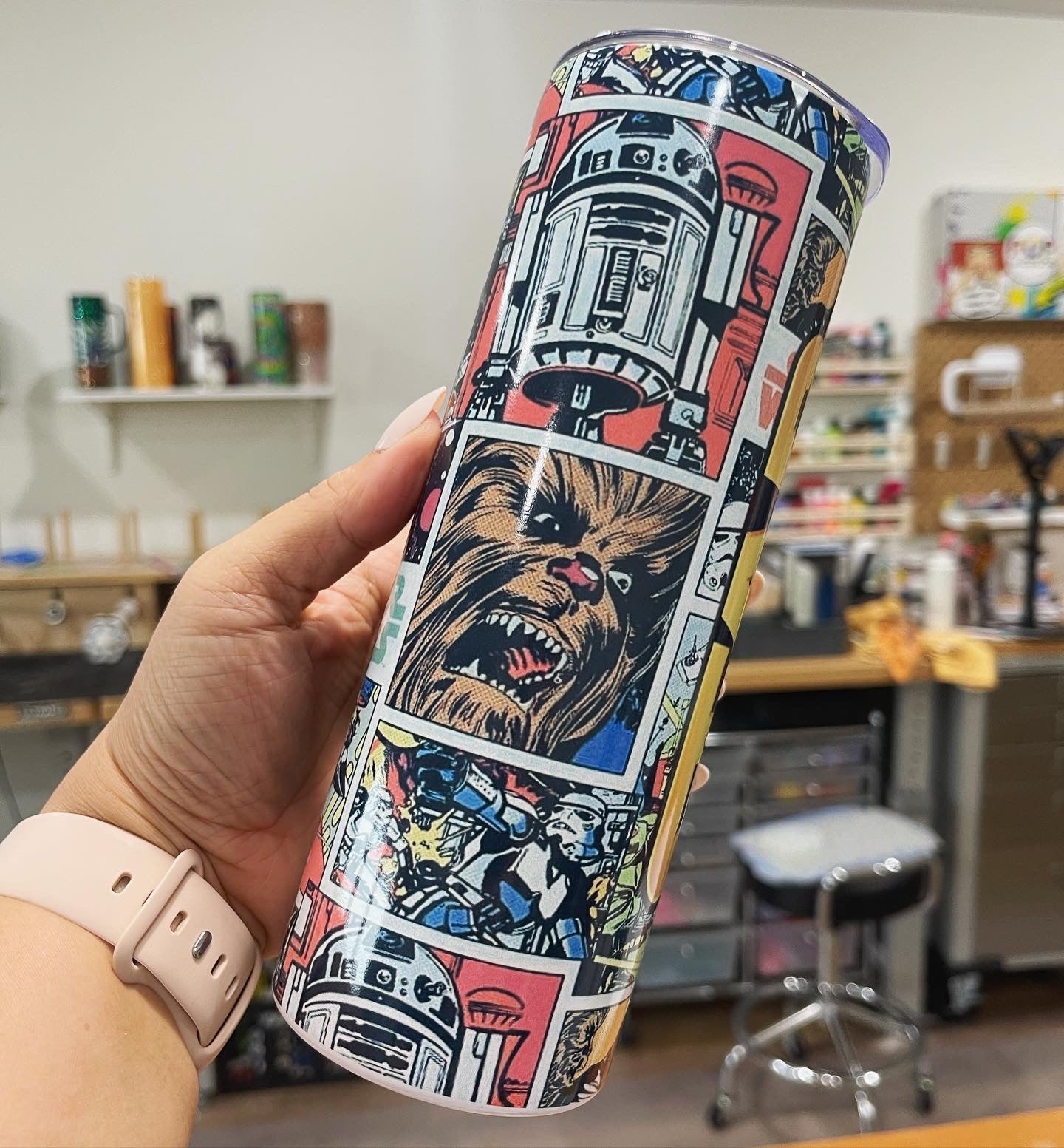 SW Comic Themed Tumbler