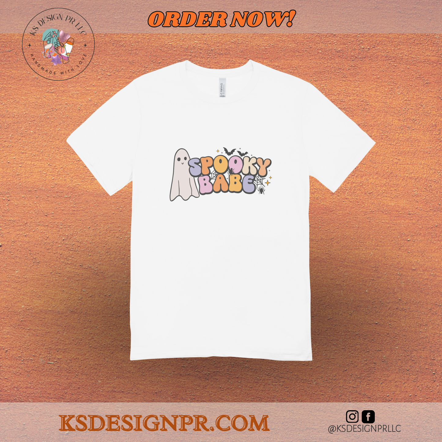 Spooky Babe Ghost Halloween Custom Shirt