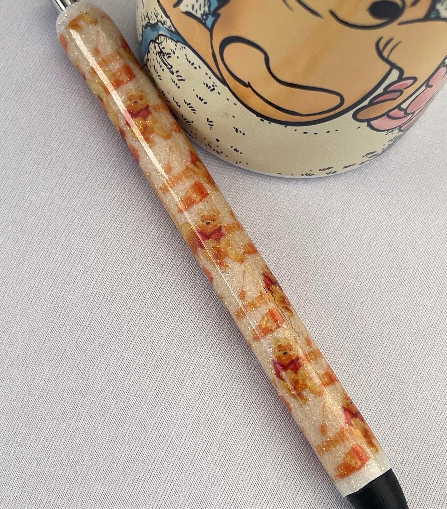 Pooh Themed Custom Gel Pen