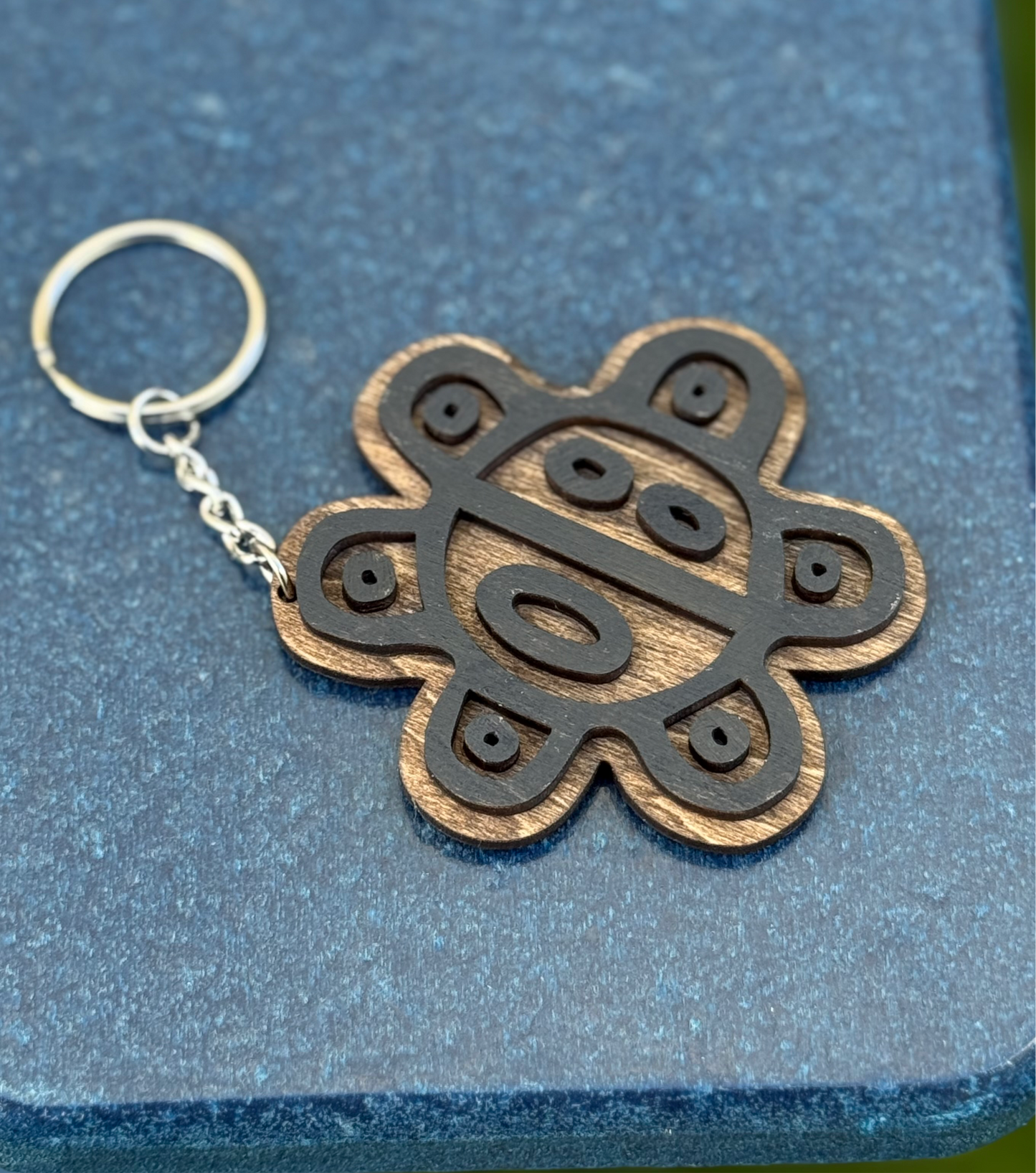 Personalized PR Wood Keychains