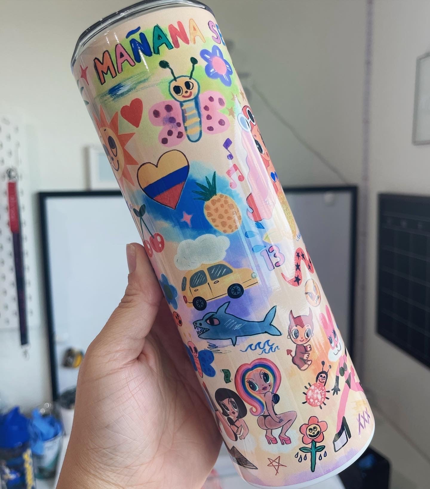 Mañana Será Bonito Themed Tumbler