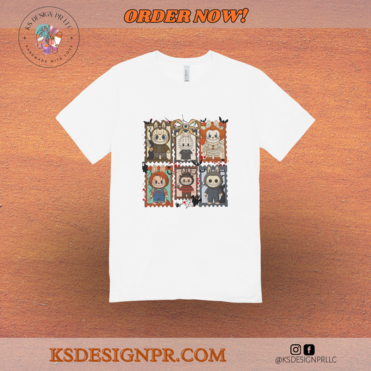 Movie Characters Labubu Halloween Custom Shirt