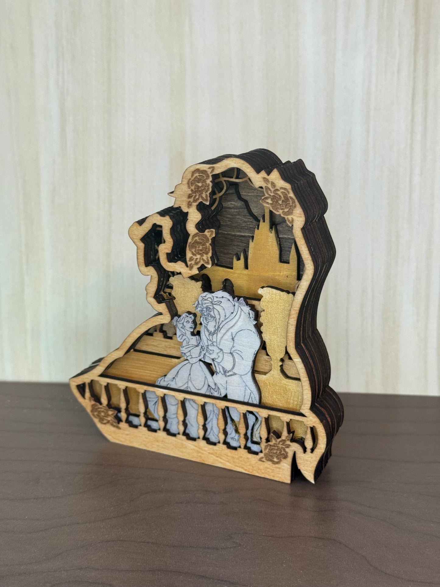Characters 3D Wood Decor