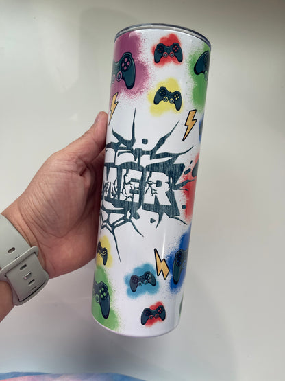 Gamer Themed Tumbler