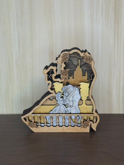Characters 3D Wood Decor