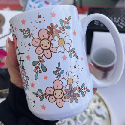 Hello Kitty Themed Ceramic Mug