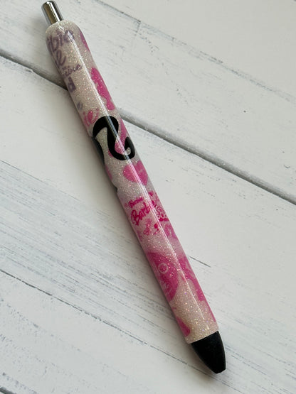 Barbie Themed Custom Gel Pen