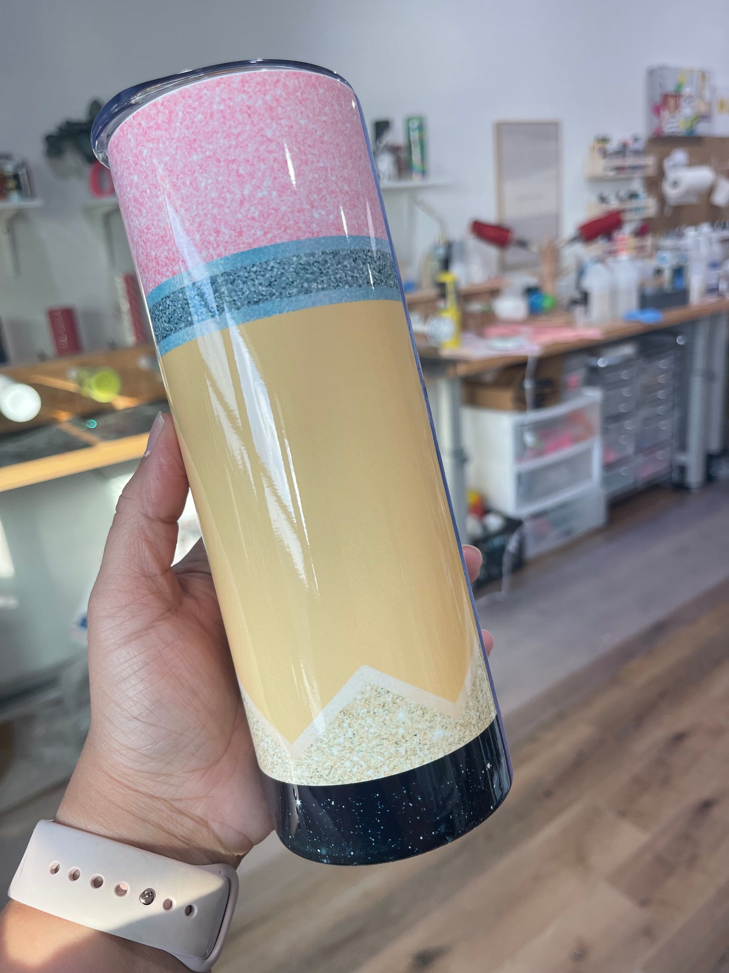 Pencil/Composition Book Tumbler