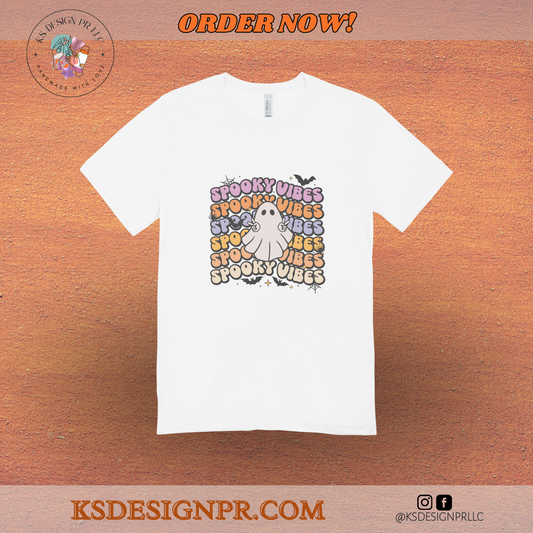 Spooky Vibes Halloween Custom Shirt