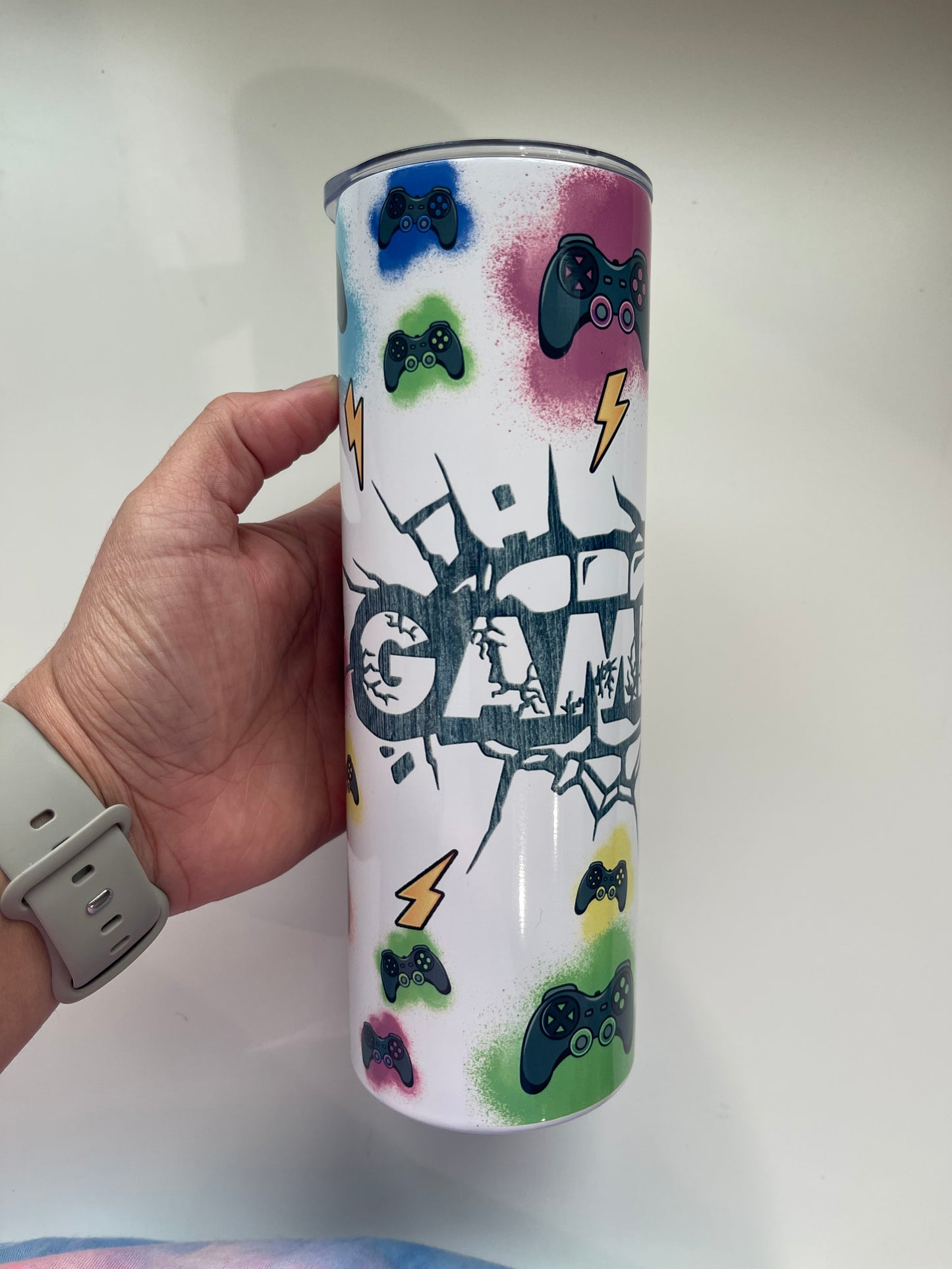 Gamer Themed Tumbler