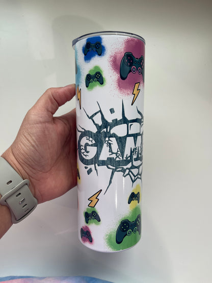 Gamer Themed Tumbler