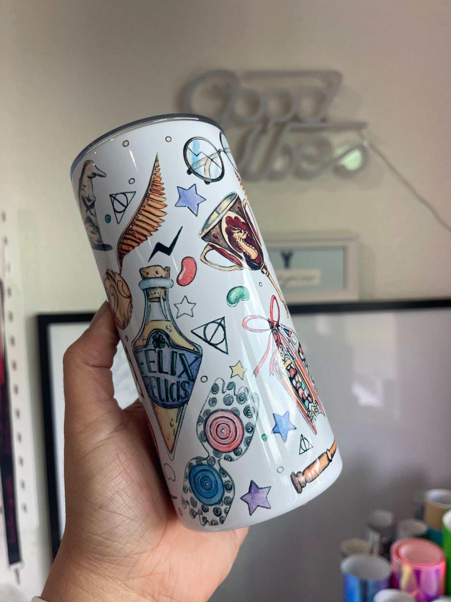 HP Stmbols Themed Tumbler