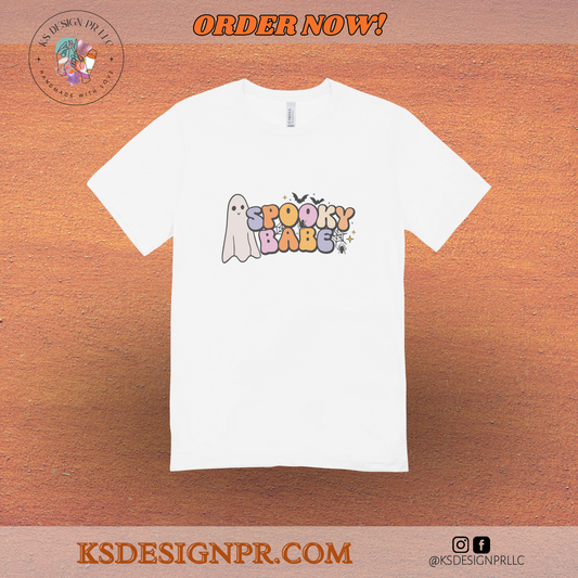 Spooky Babe Ghost Halloween Custom Shirt