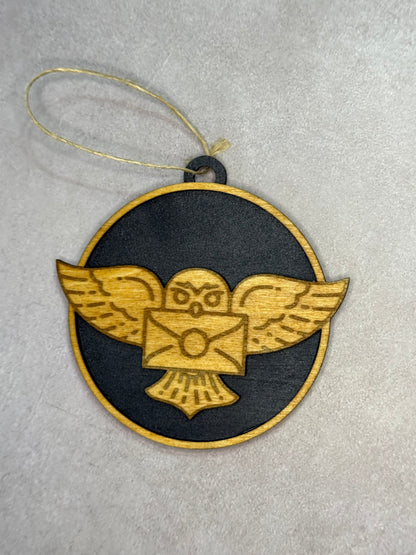 Custom HP Wood Ornaments