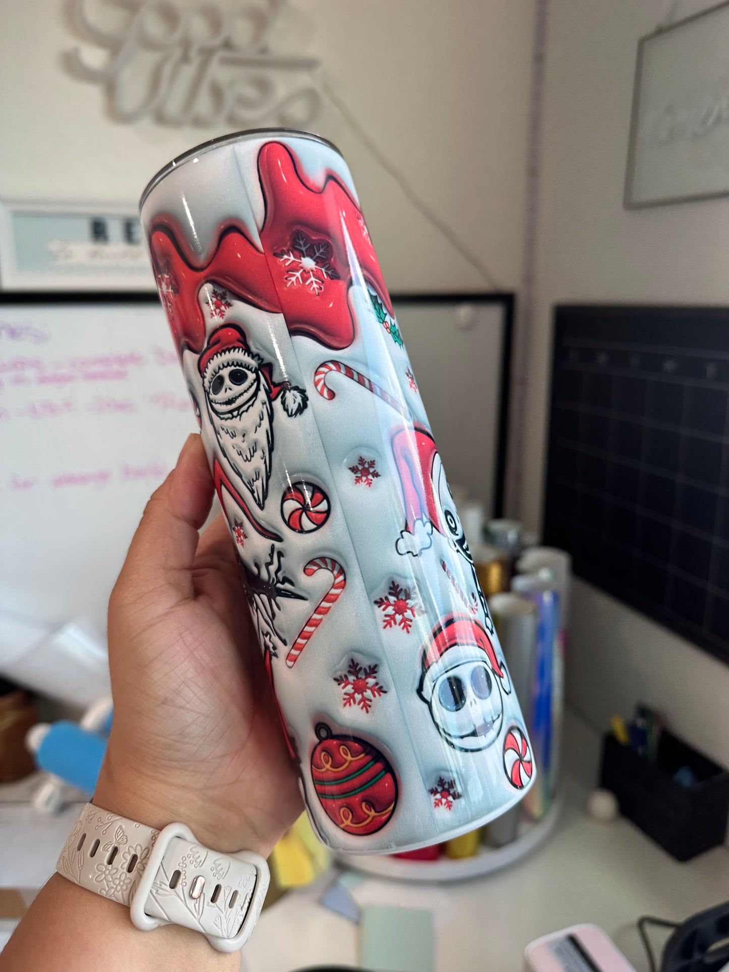 NBC Christmas Tumbler