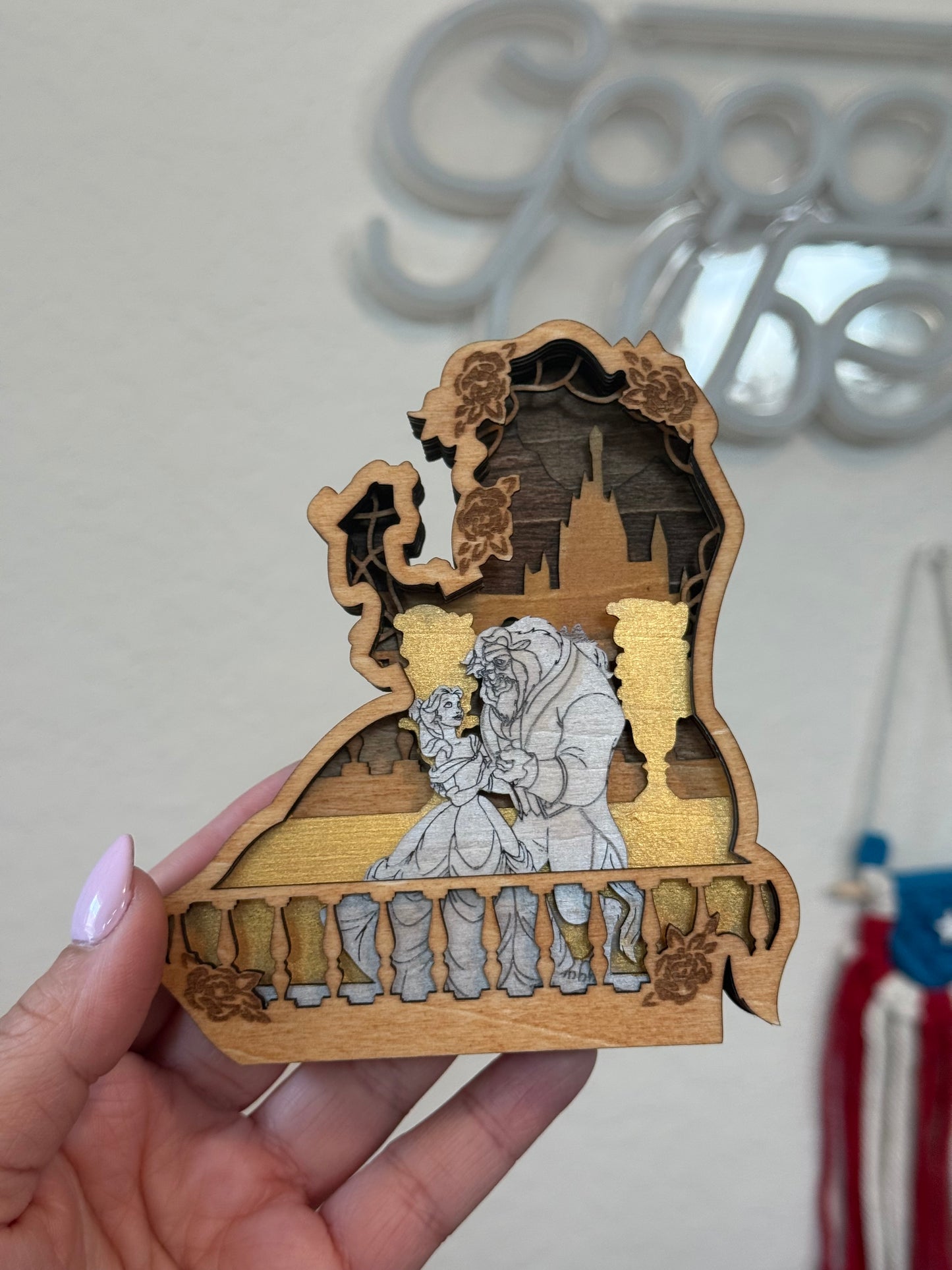 Characters 3D Wood Decor