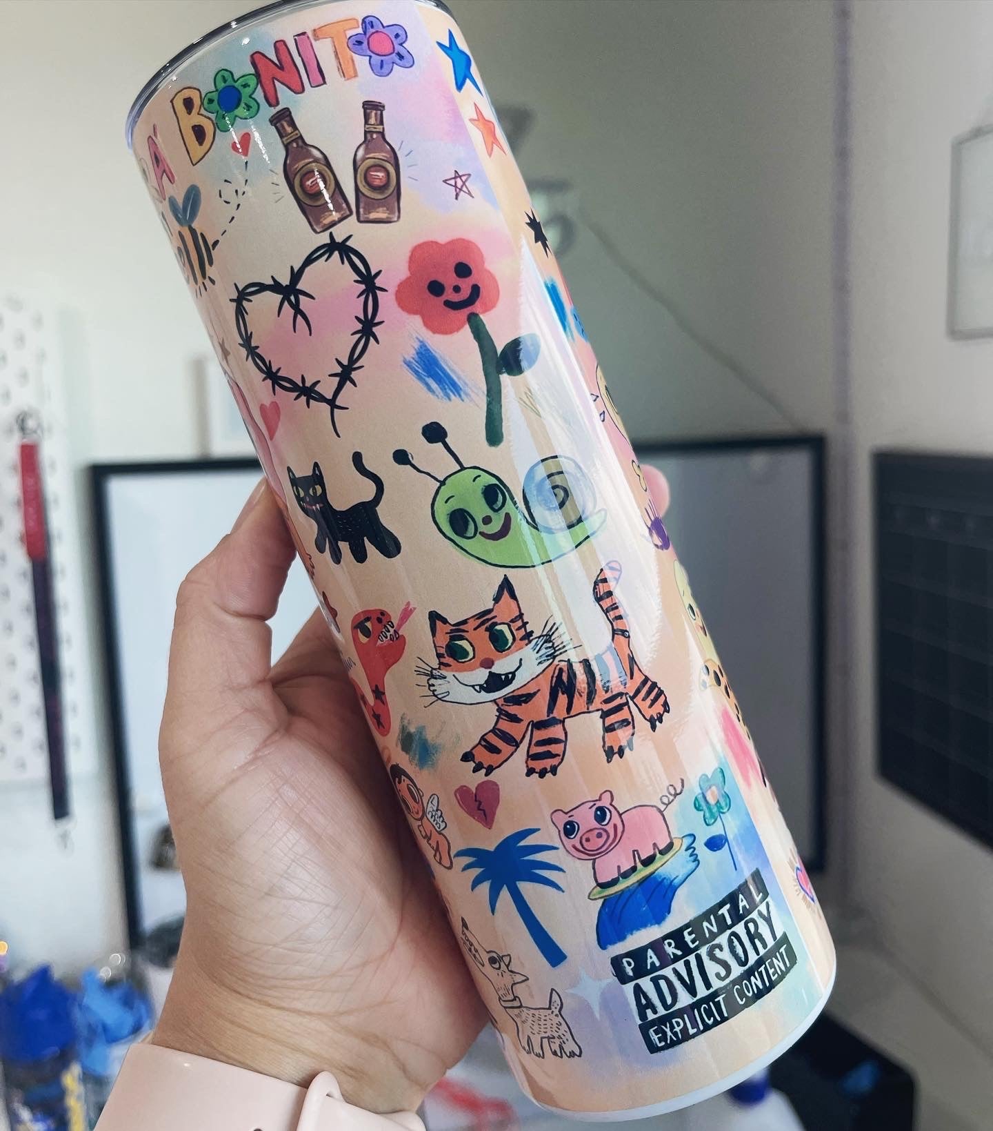 Mañana Será Bonito Themed Tumbler