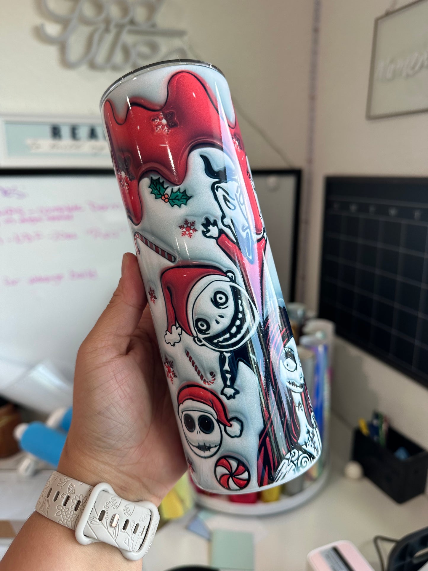 NBC Christmas Tumbler