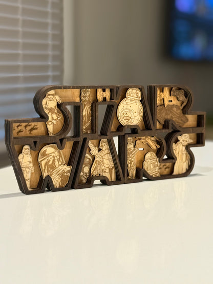 SW 3D Wood Decor