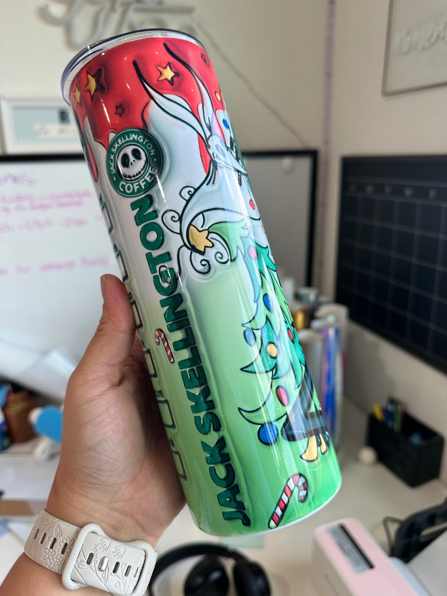 Jack NBC Christmas Tumbler