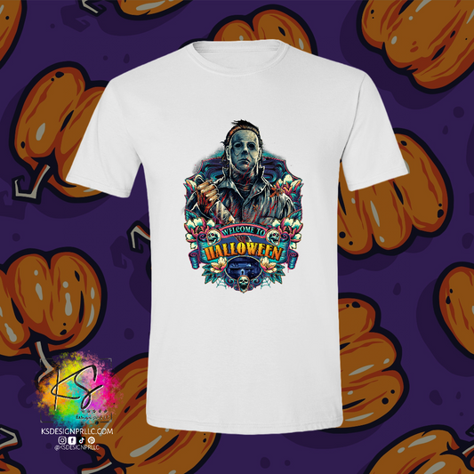 Halloween Myers Themed Custom Shirt
