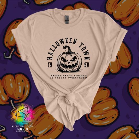 Halloween Town Themed Custom Shirt