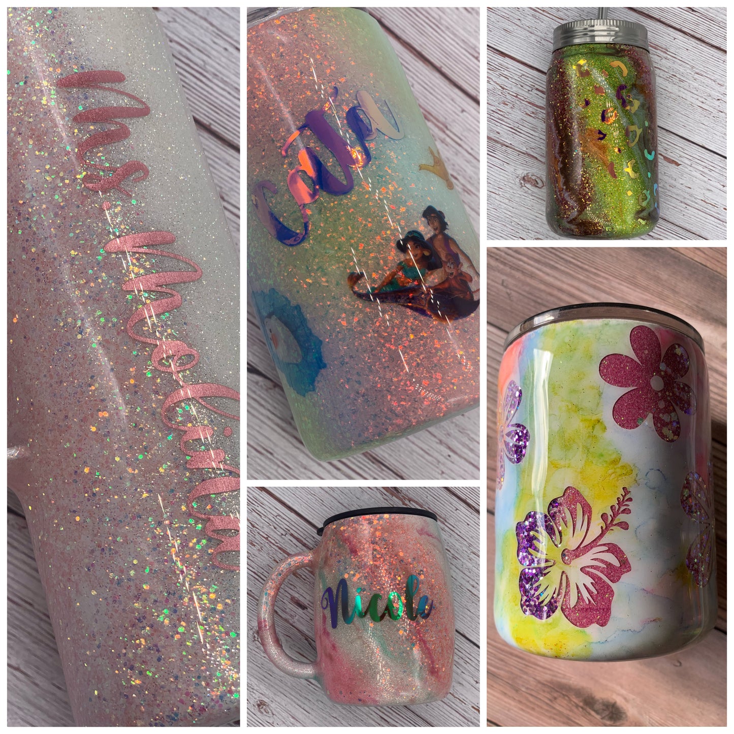 Custom Epoxy Tumbler Order