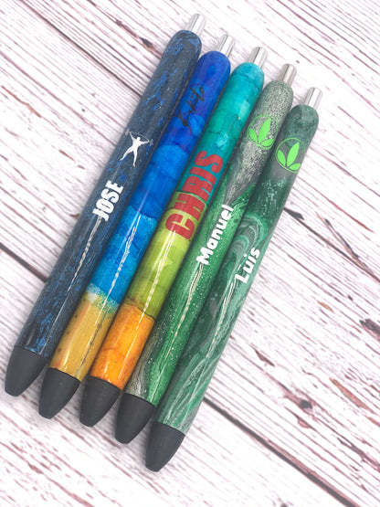 Custom Glitter Gel Pens, Personalized Gel Pens