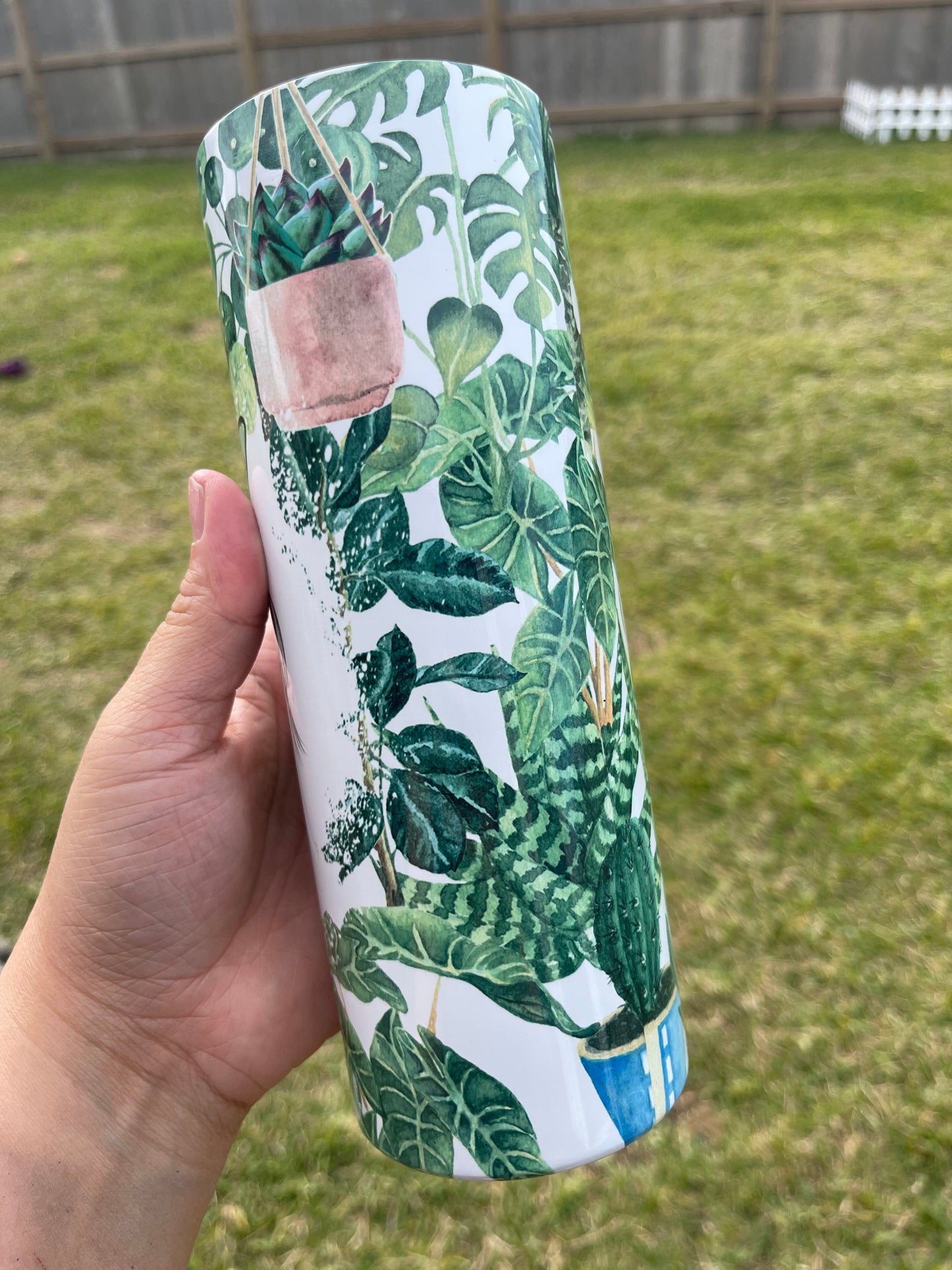 Plant Life Custom Tumbler