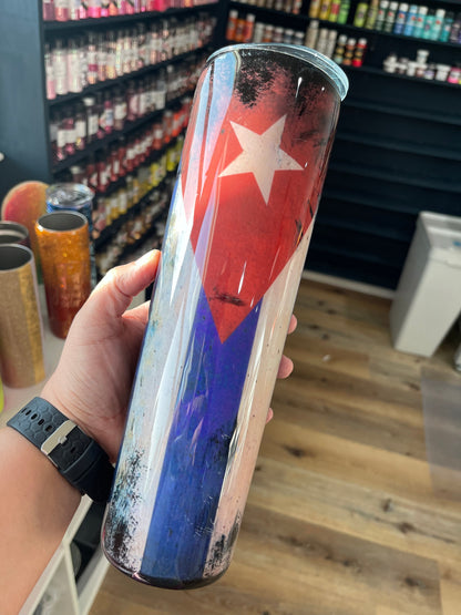 Patria y Vida! SOS Cuba Custom Tumbler