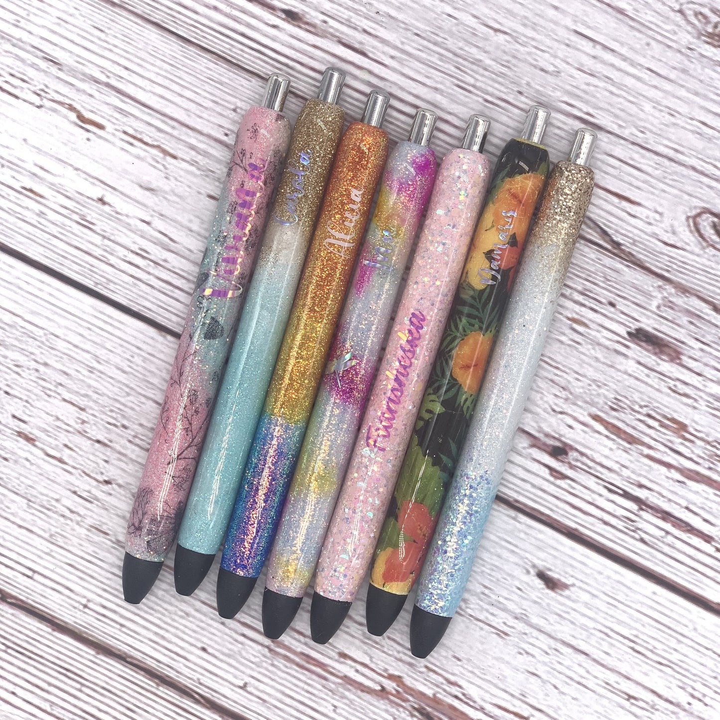 Custom Glitter Gel Pens, Personalized Gel Pens