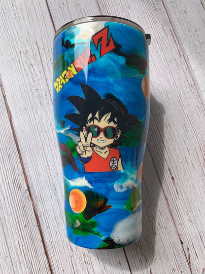 Dragon Ball Z Tumbler, Young Goku