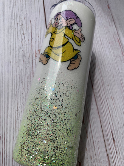 Dopey Seven Dwarfs Snow White Tumbler