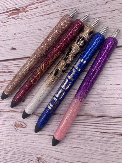 Custom Glitter Gel Pens, Personalized Gel Pens