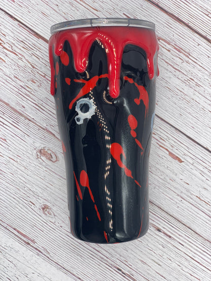 Deadpool Themed Tumbler