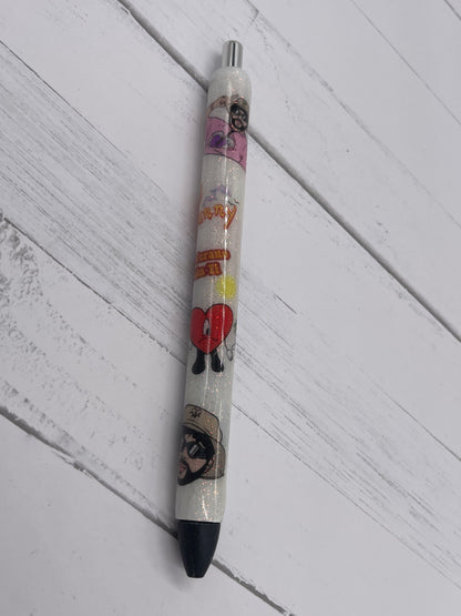 Un Verano Sin Ti Bad Bunny Themed Gel Pen