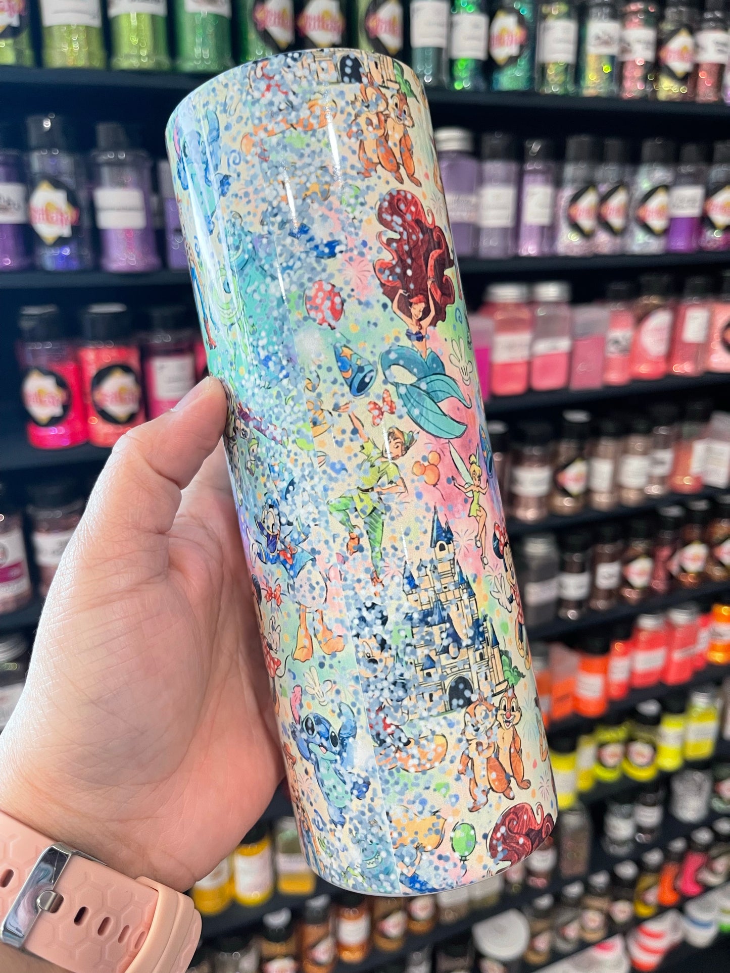 Disney Characters Custom Tumbler