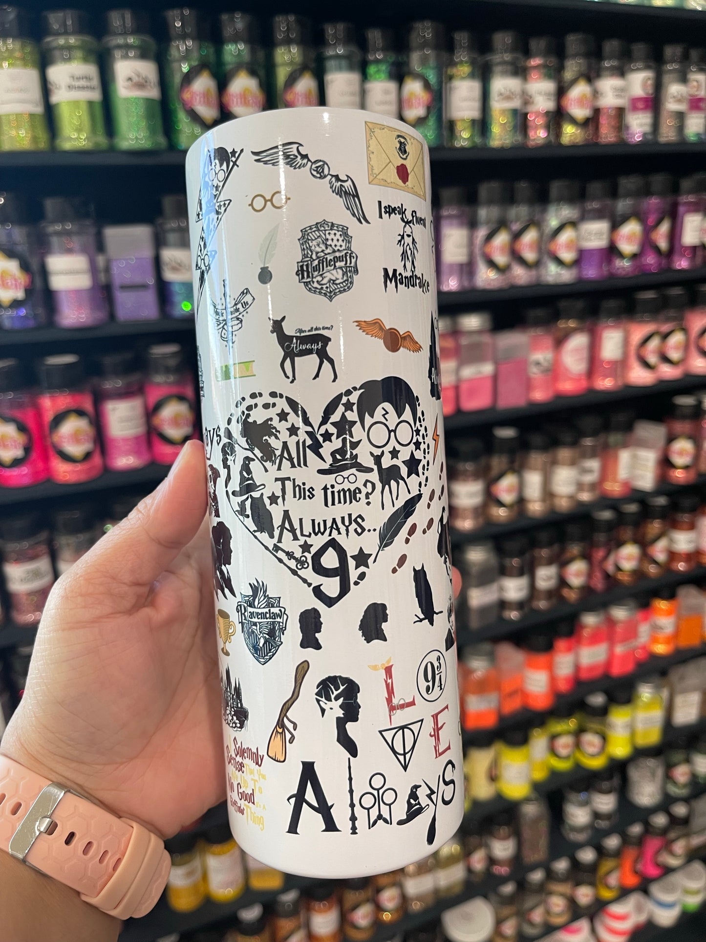 HP Collage Custom Tumbler